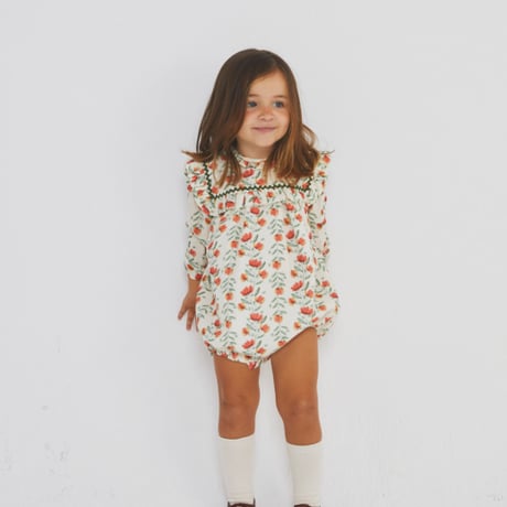 【Birinit Petit】Lorraine romper / Ranita Lorraine