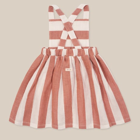 【Organic Zoo】Sienna Stripes Apron Skirt