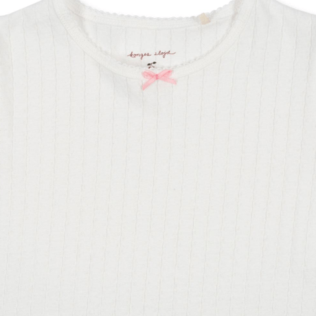 【Konges Sløjd】MALLOU TEE GOTS - SNOW WHITE