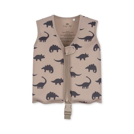 【Konges Sløjd】 NEOPRENE FLOAT VEST - DINO SILHOUETTE