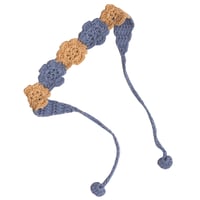 【Kalinka】Flower Crochet Hairband - Blueberry