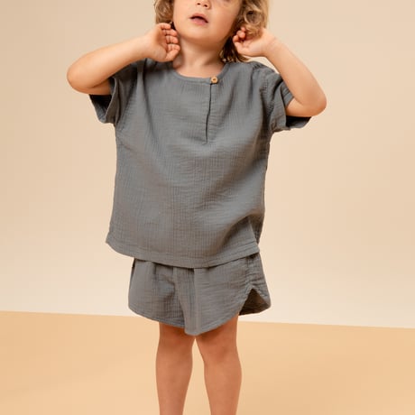 【STUDIO BOHEME PARIS】SHORTS GEORGETTE - SEDONA