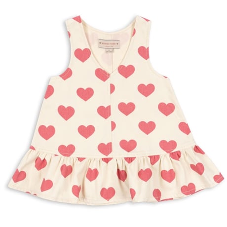 【Konges Sløjd】MAGOT DRESS GOTS - BON COEUR PINK