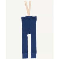 【mile】kids' leggings with braces - deep blue