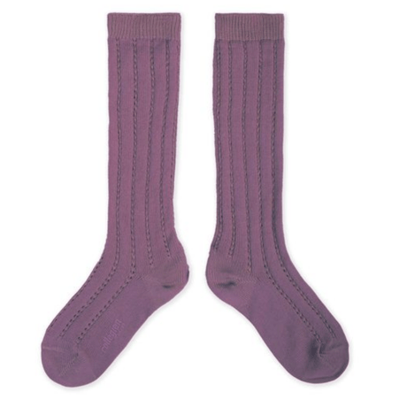 【Collégien】Léonie Lightweight Openwork Knee-high Socks
