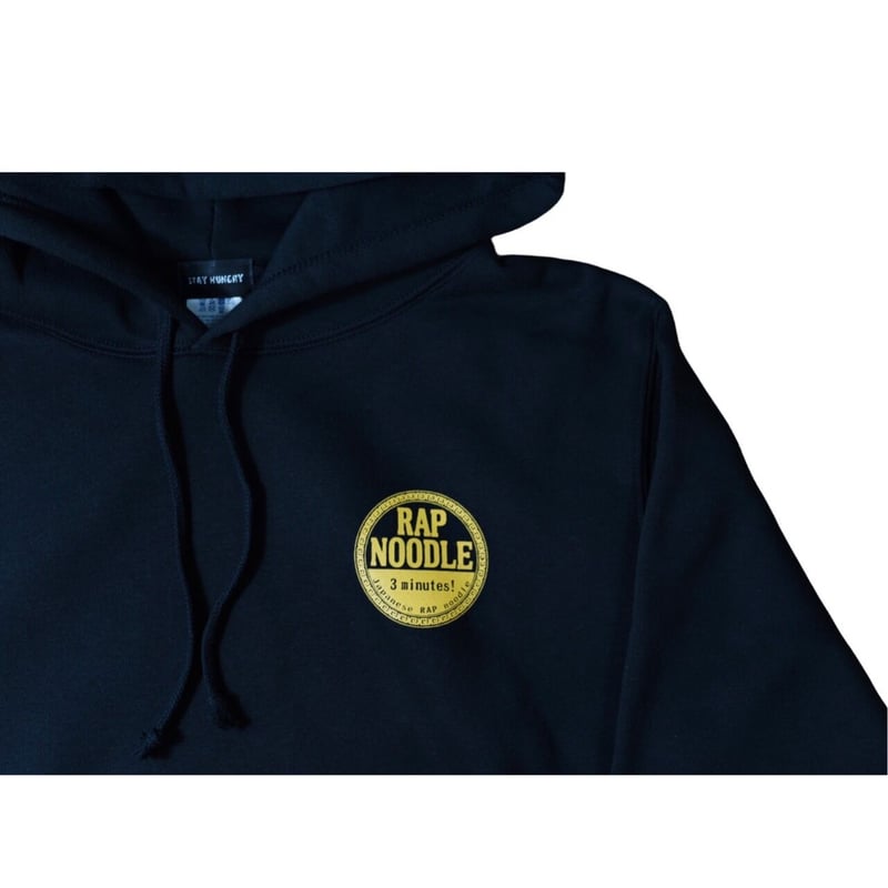 RAP NOODLE パーカー / Black | GADORO OFFICIAL STORE