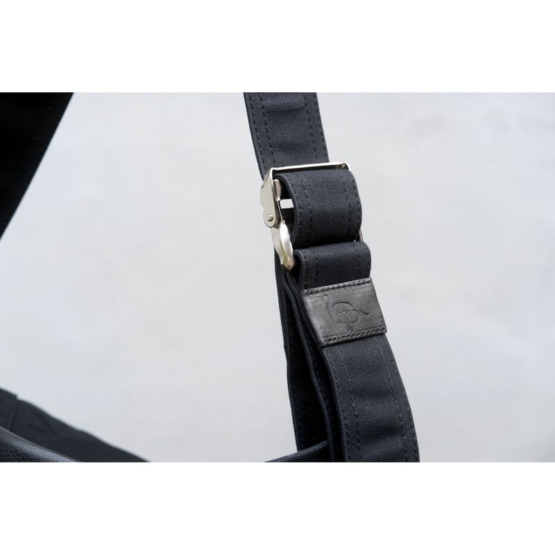 ショルダーバッグ ripa gron L size (Black/leather handle) gron L size (col:Black/leather handle) | ripa