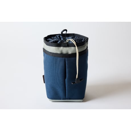 Square stem bag (CORDURA/Lightgray-Navy)