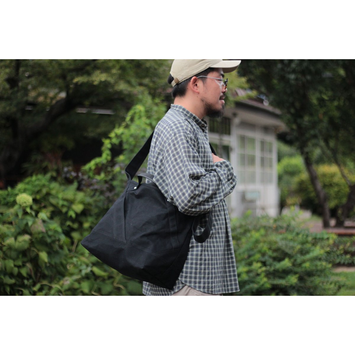 gron L size (Black/leather handle) | ripa