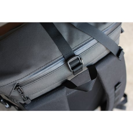 OVERNIGHT pack  / mesh (Charcoal Gray/Black)