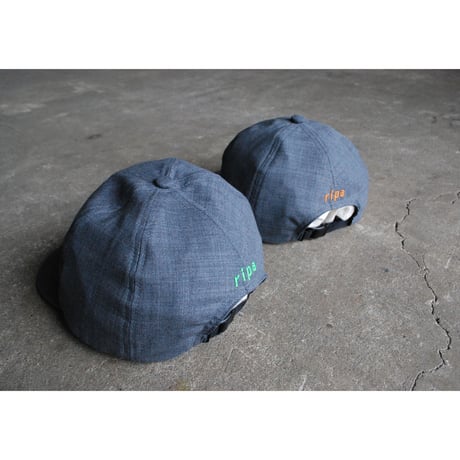 velospica × ripa ＂Flip Up B Caps merino wool /  4 brothers cap＂
