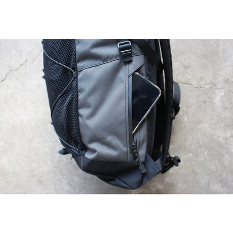 OVERNIGHT pack  / mesh (Charcoal Gray/Black)