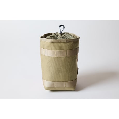 Square stem bag (CORDURA/Beige-Red)