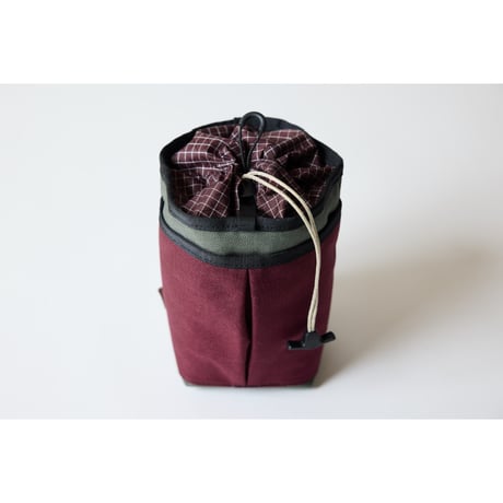 Square stem bag (CORDURA/Gray-Wine)