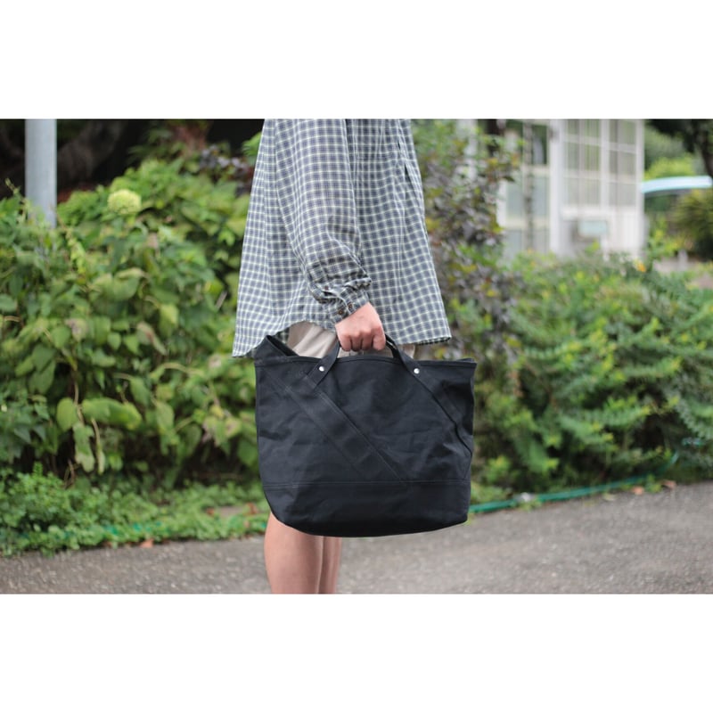 ショルダーバッグ ripa gron L size (Black/leather handle) gron L size (col:Black/leather handle) | ripa