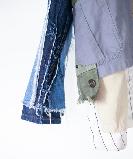 "春は背中から訪れる" Spring has come from back, Rebuld by vintages