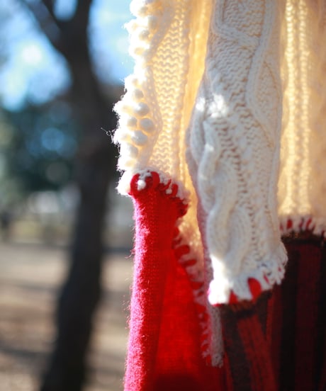 "乙女の静脈" maiden vein knit, Rebuild by vintages