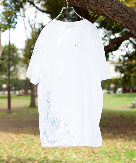 "青の色彩記録 第六色" Blue color record T-shirt