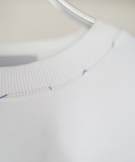 "つぎはぎのデニムスリーブトレーナー 第四色" Patchwork denim sleeve trainer, Rebuild by vintages