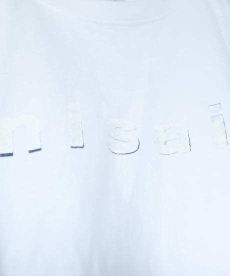 "色彩手刷り（あるいは翼）のロンT 第二色" Multi color hand-printed (or winged) long-sleeved T-shirt