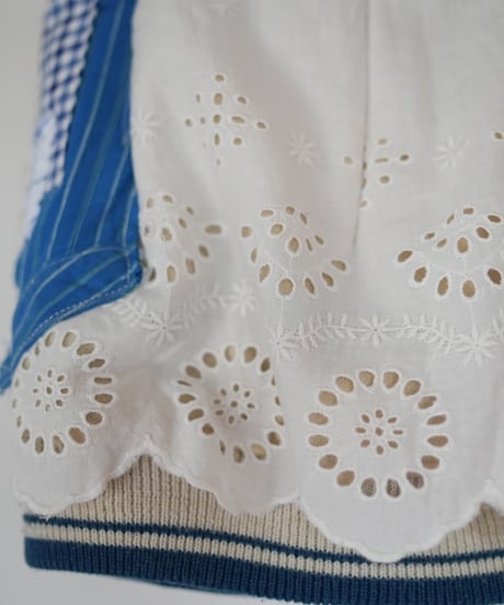 "持続可能型ときめき巻きスカート" Tokimeki Sustainability Wrap Skirt, Rebuild by vintages