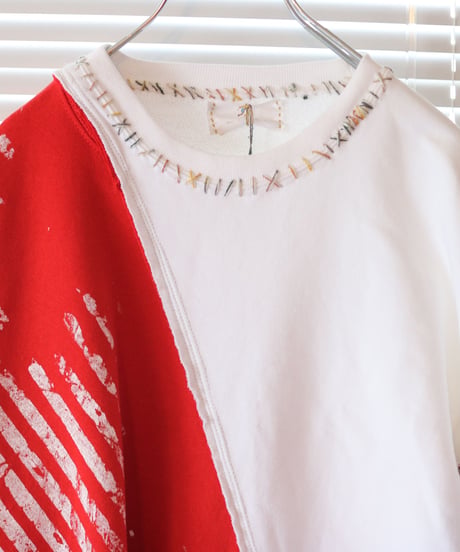 "色彩に変わる途中の赤" Red on its way to becoming a color