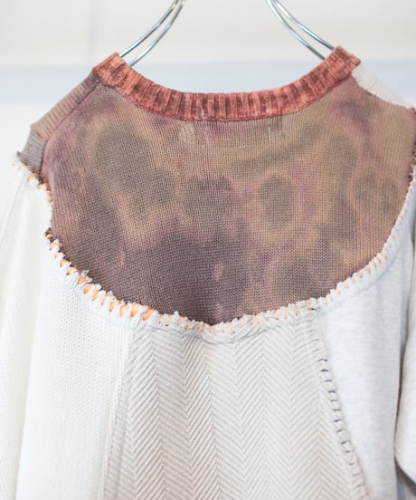 "星見草" chrysanthemum long-knit, Rebuild by vintages
