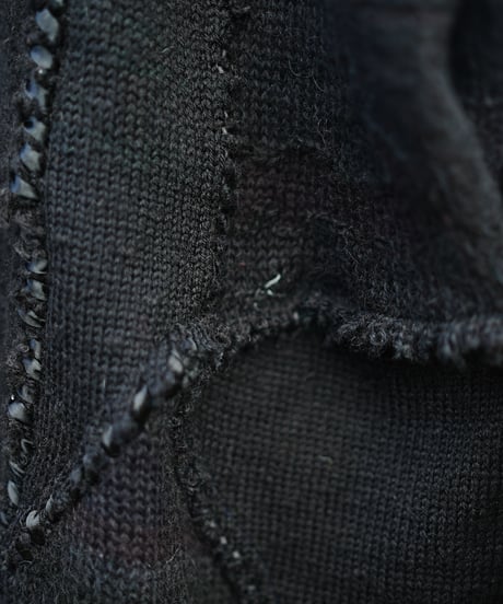 【京都紋付×nisai】"第二の黒" Black 2, Rebuild by vintages