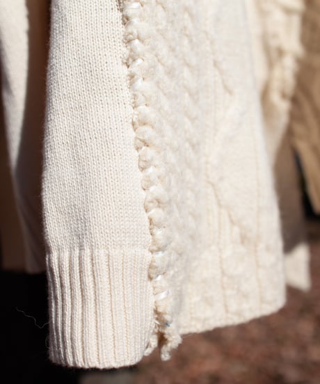 "白昼夢" Daydream over knit, Rebuild by vintages