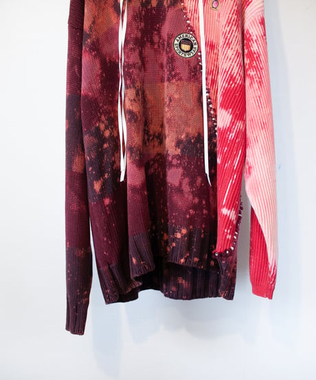 "落花" fallen flower knit, Rebuild by vintages