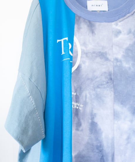"雨の花" rain flower T-shirts, Rebuild by vintages