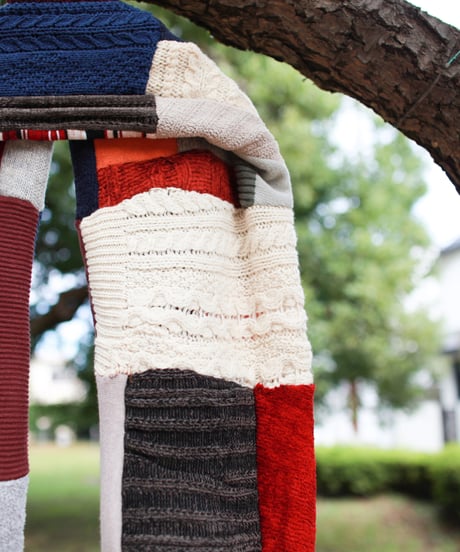 "十八番街の地図" Eighteenth Avenue Map muffler, Rebuild by vintages