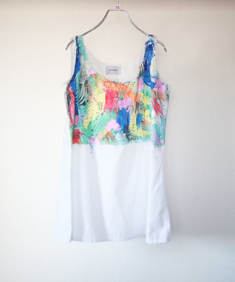 "内省" introspection, Hand-painted based on French One-piece