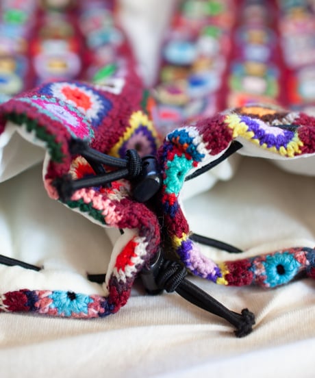 "つぎはぎのアームニット／レッグウォーマー 第三十三色" Arm Knit/Leg Warmers, Rebuild by vintages