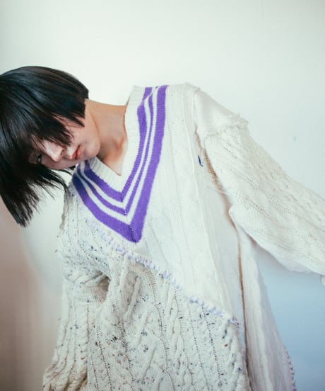 "私が握れたのはあの人のコートの袖だけ" I held the sleeve of that person's coat as I walked, Rebuild by vintages