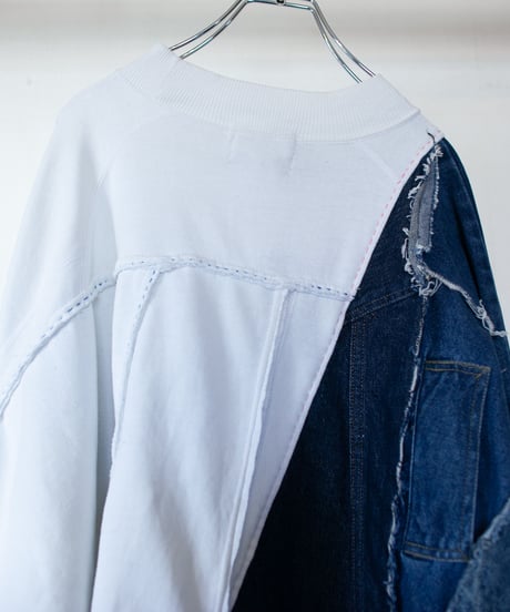 "体の一部になった青" Blue has become a part of my body, Rebuild by vintages