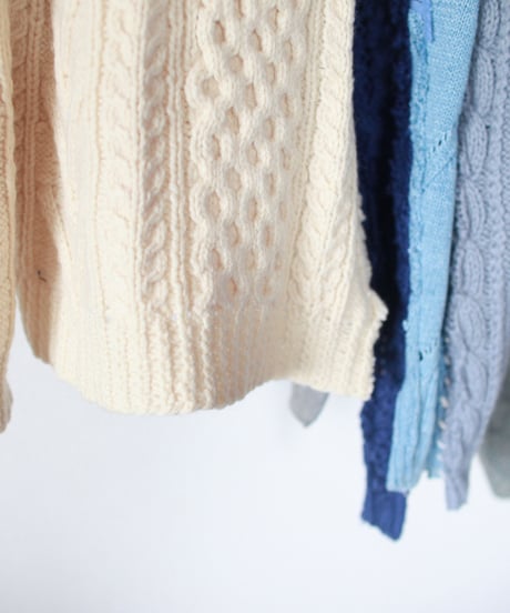"冬の女神" goddess of winter knit, Rebuild by vintages