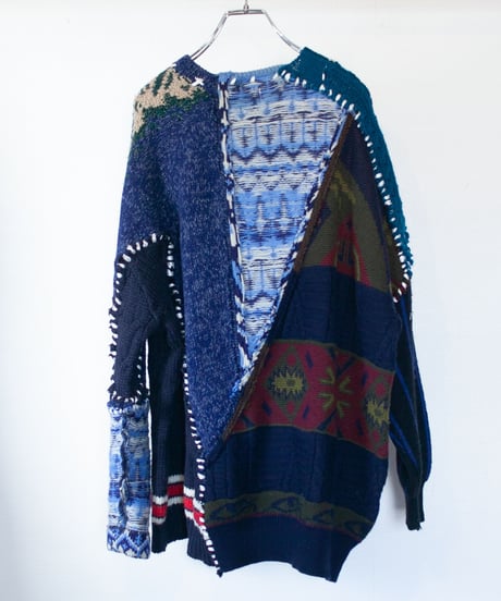 "惑星" planet knit, Rebuild by vintages