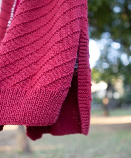 "乙女の日常" life of a girl long-knit, Rebuild by vintages