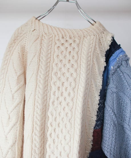 "冬の女神" goddess of winter knit, Rebuild by vintages