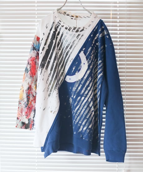 "色彩に変わる途中の青" Blue on its way to becoming a color, rebuild by vintages