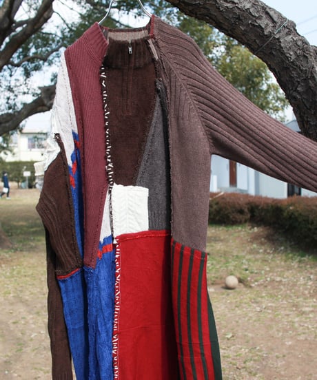 "かわいくておもしろくてしかもあざやか" A cute, interesting and bright dress, Rebuild by vintages