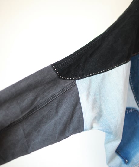 "日食" Solar eclipse pull-over, Rebuild by vintages