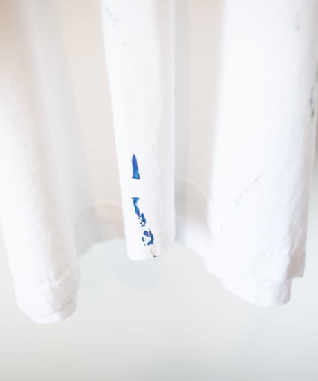 "色彩手刷り（あるいは翼）のロンT／第十八色" Multi color hand-printed (or winged) long-sleeved T-shirt