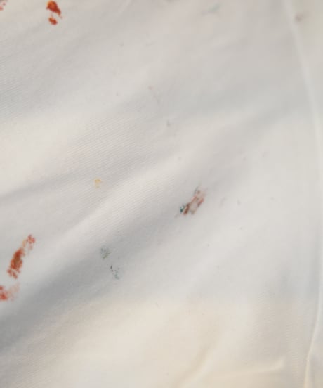 "色彩手刷りと刻まれた名のロンT 2024年版 第五色" T-shirt with hand-printed colors and engraved name