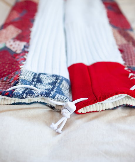 "つぎはぎのアームニット／レッグウォーマー 第四十八色" Arm Knit/Leg Warmers, Rebuild by vintages