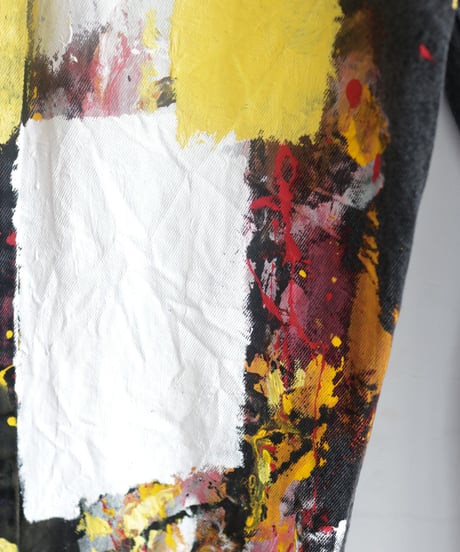 "暗闇の光" Light from Darkness denim, Based on Black Levis 505 denim