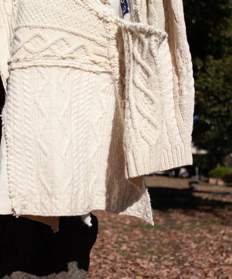 "白昼夢" Daydream over knit, Rebuild by vintages