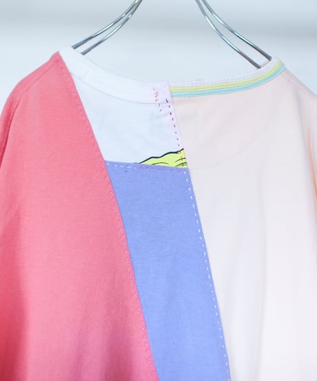 "花色四重奏" flower color quartet T-shirts, Rebuild by vintages