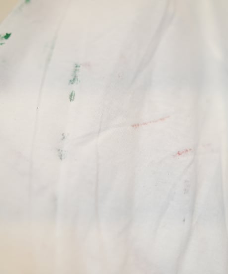 "色彩手刷りのTシャツ 2024年版 第八色" T-shirt with hand-printed colors